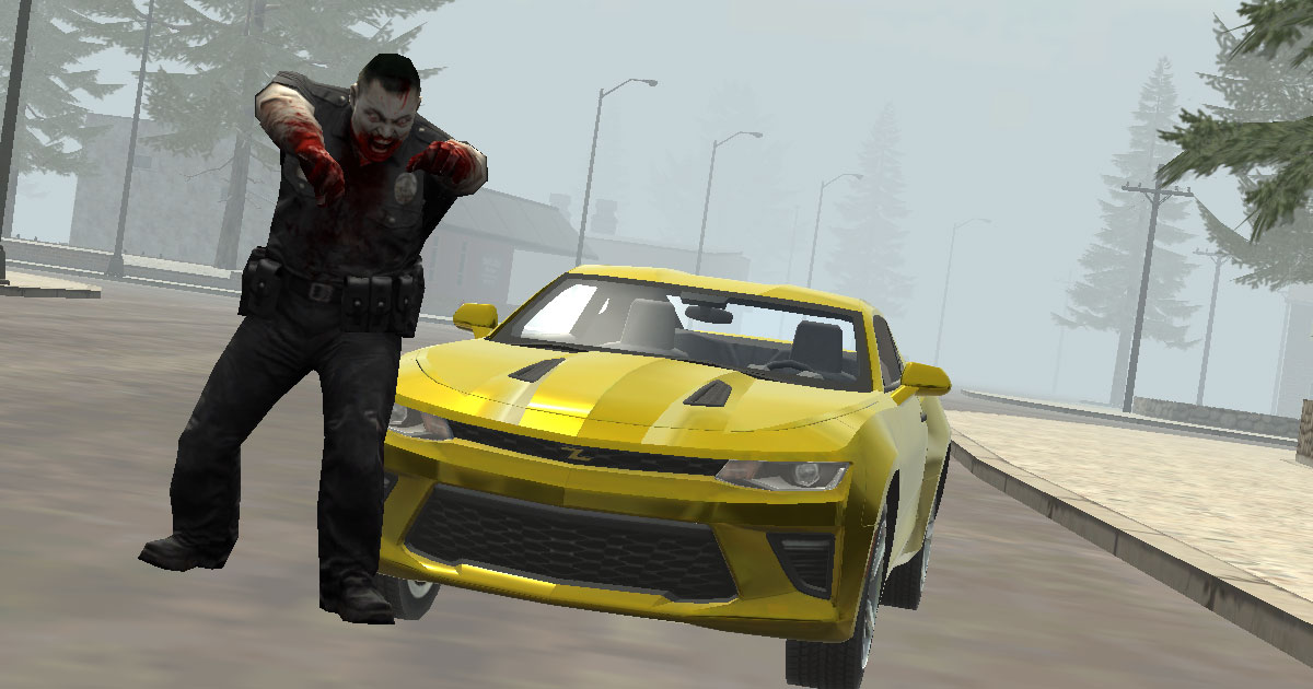 Image Suburbs Zombie Driving